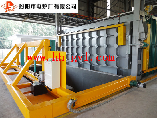 帶快速淬火叉車箱式爐