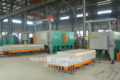 高溫翻轉(zhuǎn)式臺車電阻爐